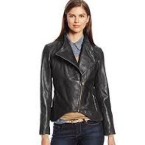 Elie Tahari Women's Beverly Leather Jacket